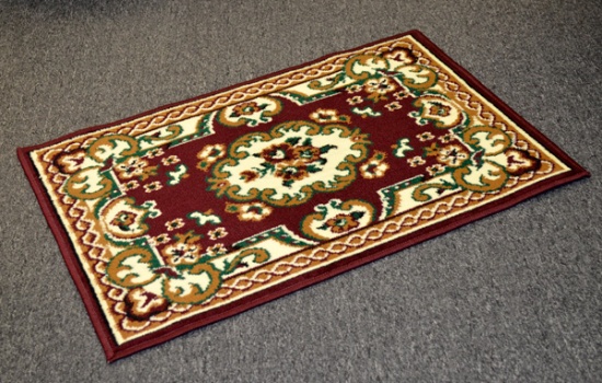 Rug- TaJ Mahal- Burgundy Color (3 x 2 ft.)