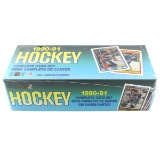 Rare 1990-91 Un-Opened Box Complete Card Set Hockey Cards 528 Cards Per Box