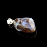 15.10CT Boulder Opal Sterling Silver Pendant