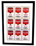 Andy Warhol (After) Museum Framed Print Campbell's  Soup Cans