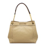Gorgeous Brand New Never Used Bisque Michael Kors Large Chain SHLDR Tote Bag Tag Price $468