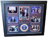 *Rare Donald Trump Plate Signed Museum Framed
