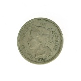 1873 3 Cent Nickel Coin