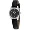 *Tissot Women's Tradition Round Stainless Steel Case Black Dial Mineral Push/Pull Crown Quartz Movem