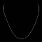 *Fine Jewelry 14KT. Gold, 3.8GR, 18'' Double Bead Chain (GL 3.8-9)