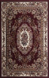 Gorgeous 5x8 Emirates (1522) Burgandy Rug  Plush, High Quality Made in Turkey (No Rugs Sold Out Of C