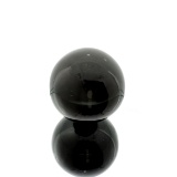 APP: 1.1k Rare 878.50CT Sphere Cut Black Agate Gemstone