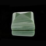 APP: 1.7k 214.10CT Rectangular Cut Cabochon Nephrite Jade Gemstone