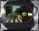 Original Beatles Record Plate Signed Great Piece