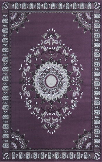 Gorgeous 5x8 Emirates (1515) Purple Rug High Quality  (No Sold Out Of Country)