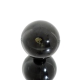 APP: 1k Rare 755.00CT Sphere Cut Black Agate Gemstone