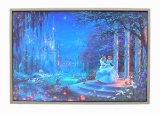 Beautiful Thomas Kinkade ''''Cinderella'''' on Canvas -PNR-