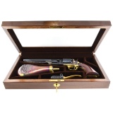 Gun Exquisite New, Original Box, Papers, Taylor's & Co. Inc. 1851 Navy Revolver .36 Cal 7 1/2''Octag