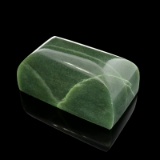 APP: 14.4k 1,442.50CT Rectangle Cut Cabochon Green Guatemala Jade Gemstone