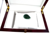 APP: 1k 57.00CT Pear Cut Green Beryl Emerald Gemstone