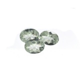 APP: 1k 22.00CT Oval Cut Green Quartz Parcel