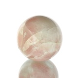 APP: 2.5k Rare 2,964.00CT Sphere Cut Rose Quartz Gemstone