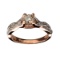 APP: 6.6k Fine Jewelry 14KT. Rose Gold, 0.68CT Round Cut Diamond Ring