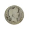 Rare 1911-S Barber Quarter Dollar Coin
