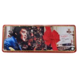 Vintage Elvis Presley HAPPY HOLIDAYS! 1998 Russell Stover Candies Tin with Candy (Unopen)