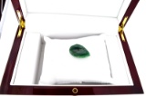APP: 0.8k 45.50CT Pear Cut Green Beryl Emerald Gemstone