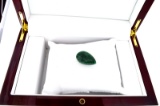 APP: 0.6k 36.00CT Pear Cut Green Beryl Emerald Gemstone