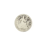 1856 Liberty Seated Half Dime Coin