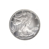 1/10 oz .999 Walking Liberty Silver Roud Coin