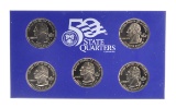 2003 United States Mint 50 State Quarters Proof Set Coin