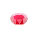 5.50CT Oval Cut Ruby Gemstone App. 549 Great Investment
