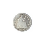 1856 Liberty Seated Dime Coin