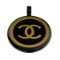 Vintage Coco Chanel Zipper Pull Pendant