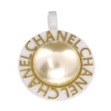 Vintage Chanel Medallion Pendant - CC Logo