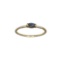 APP: 0.5k Fine Jewelry 14KT. Gold, 0.20CT Blue Sapphire And Diamond Ring