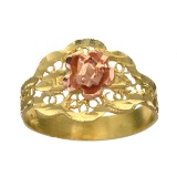 Exquisite 14KT. Gold, Filigree Ring