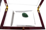 APP: 1.3k 81.00CT Pear Cut Green Beryl Emerald Gemstone