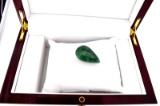 APP: 1.2k 65.00CT Pear Cut Green Beryl Emerald Gemstone