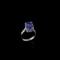 APP: 9.6k Fine Jewelry 14KT. White Gold, 5.25CT Tanzanite And Diamond Ring