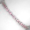 Custom Made Sterling Silver Opal Fancy French Cubic Zirconium Tennis Bracelet