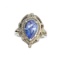 APP: 7.3k 14KT. White Gold, 2.52CT Diamond And Tanzanite Ring