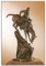 *Very Rare Large Mountain Man Bronze by Frederic Remington 28'''' x 17''''  -Great Investment- (SKU-