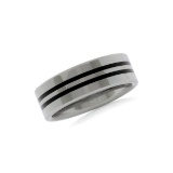 Gorgeous Solid Tungsten Men's Ring Size 11 Design 6