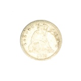 1876-S Liberty Seated Quarter Dollar Coin