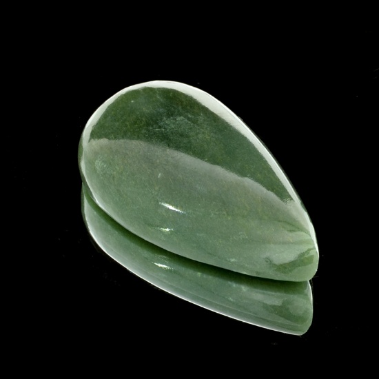APP: 1.5k 193.15CT Pear Cut Cabochon Nephrite Jade Gemstone