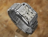 *2010 Cartier Tank Anglaise Automatic Stainless Mens Watch -P-
