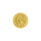 Rare 1853 $1  Gold Coin Great Investment (DF)