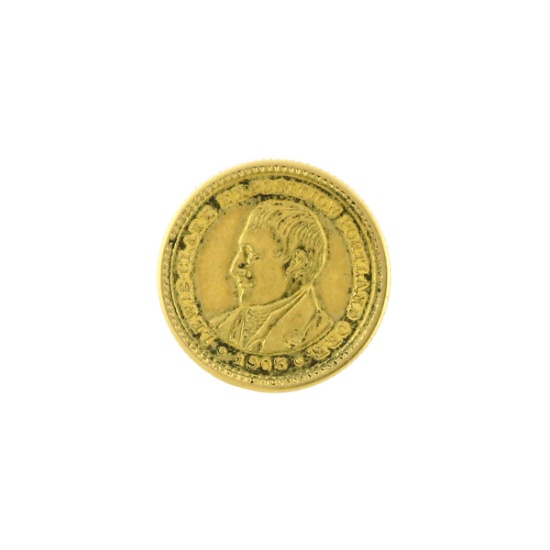 Rare 1905 $5 Louis & Clark Head Gold Coin Great Investment (DF)