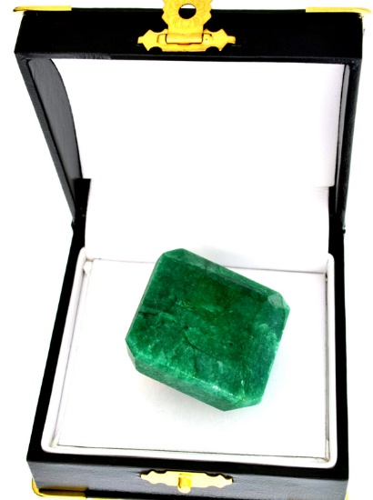 190.75CT Square Cut Emerald Gemstone
