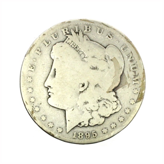 Rare 1895-S Morgan Silver Dollar Coin