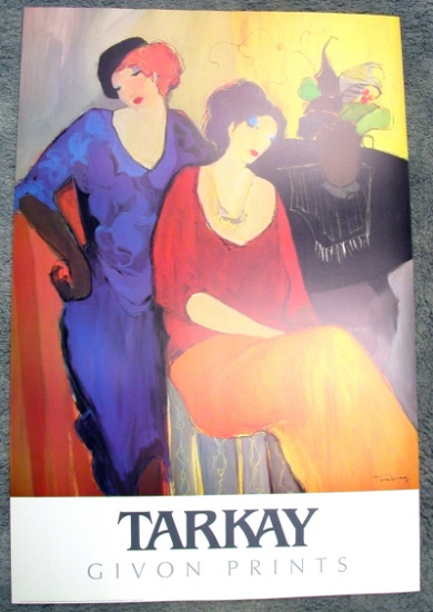 TARKAY (After) Waiting Print, 36'' x 24''